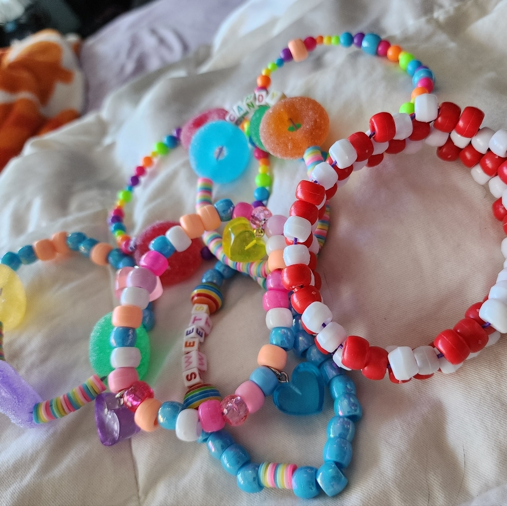 Candy themed kandi bundle!